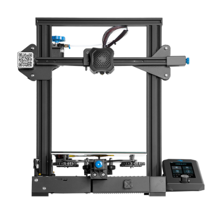 Imagem de  Impressora 3D CREALITY  Ender-3 V2 Printer, Movimentação Cartesiana, Superfície de Vidro com Velocidade Máxima de 100mm/s e Área de Impressão de 220x220x250mm