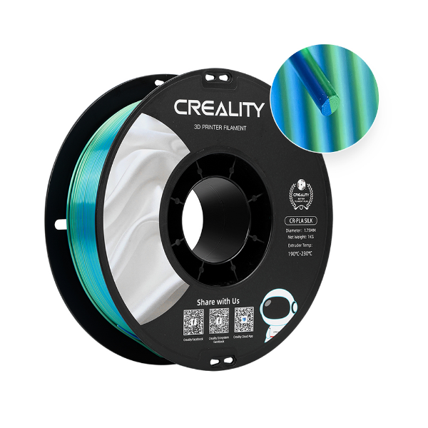 Imagem de Filamento Creality Cr-silk (azul E Verde) 1,75mm - 3301120011
