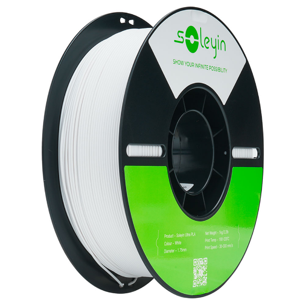Imagem de Filamento Creality Soleyin Ultra Pla (branco) 1,75mm 3301010609